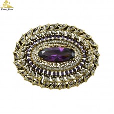 Gümüş Otantik Broş